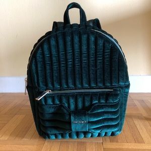 Ted Baker Velvet Backpack